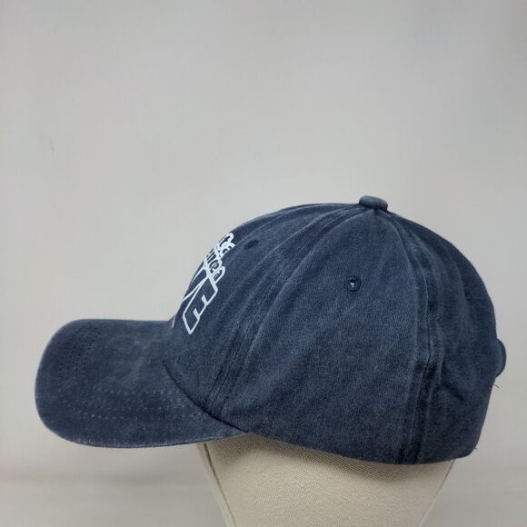 What A Difference A Dave Makes Slideback Hat Blue One Size Adjustable - Picture 3 of 7